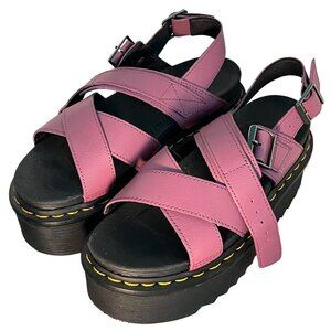 PURPLE DOC MARTENS SANDALS PLATFORM WOMEN'S SIZE 7